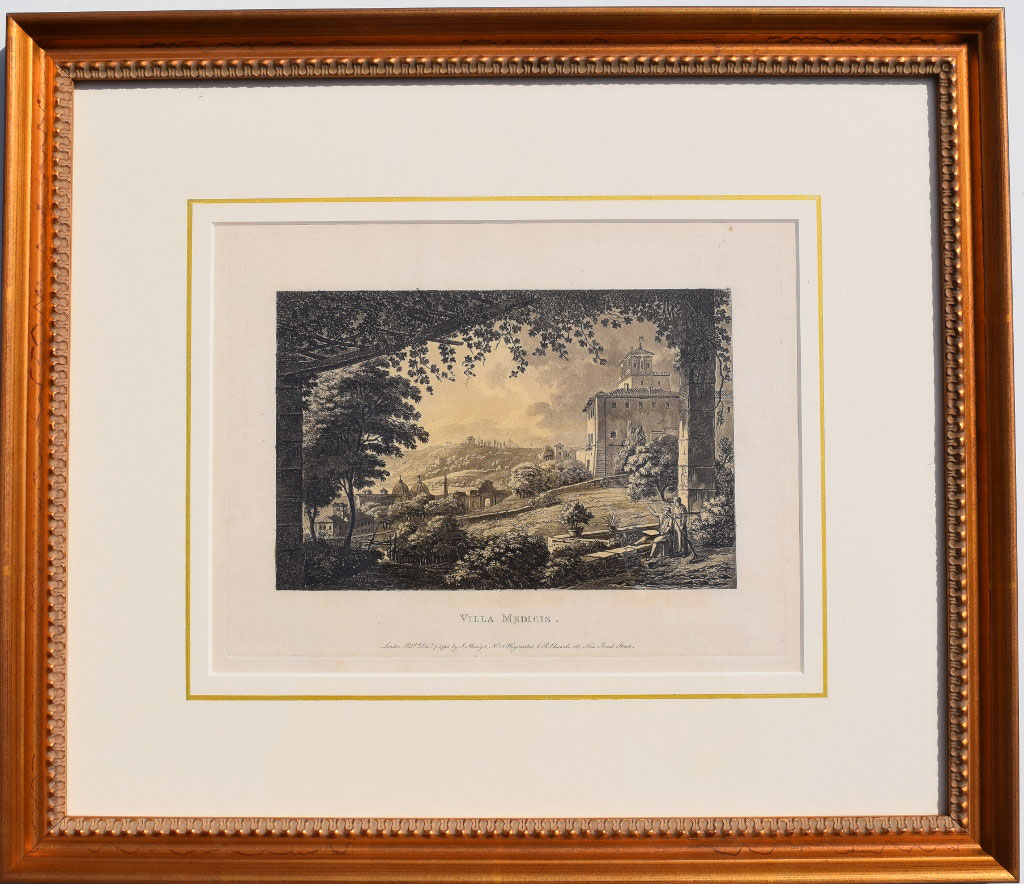 Fine-Antique-Prints-Merigot-Villa-Medicis