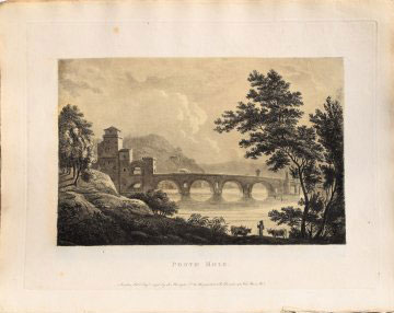 Fine Antique Prints Ponte Mole