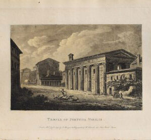 Fine-Antique-Prints-Temple-Fortuna-Virilis