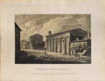 Fine-Antique-Prints-Temple-Fortuna-Virilis