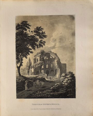 Fine-Antique-Prints-Temple-Minerva-Medica