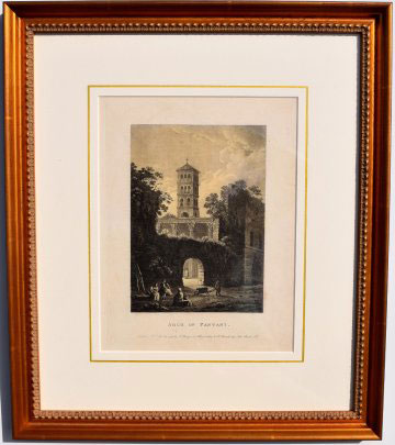 Fine Antique Prints Merigot Arch of Pantini framed