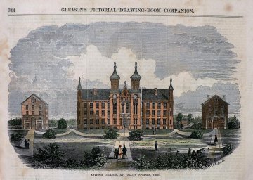 Antioch College. Gleason's Drawing Room Companion, Boston, 1851