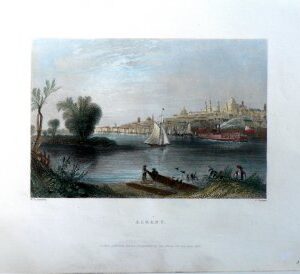 (Albany) William Bartlett. American Scenery. London, 1838