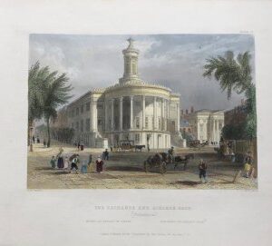 William Bartlett. The Merchant's Exchange. London: N.P. Willis, 1839