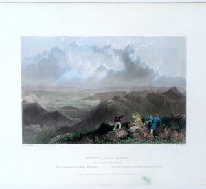 (Mount Jefferson) William. H. Bartlett. American Scenery. London, 1839