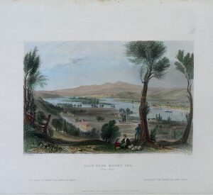 (Mount Ida) William H. Bartlett. American Scenery. London, 1829