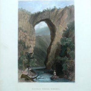 (Natural Bridge, Virginia) American Scenery. London: George Virtue, 1839