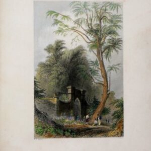 (Mount Vernon) William H. Bartlett. American Scenery. London, 1839