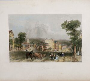 (Utica) William H. Bartlett. American Scenery. London, 1829