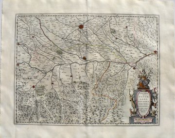 Willem Blaeu. (Northern Italy) Amsterdam, 1640