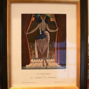 after Pierre Brissaud. Le Prologue. Gazette du Bon Ton. Paris, 1920