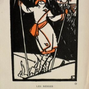 (Ski fashions) Gazette du Bon Ton. Paris, ca. 1920