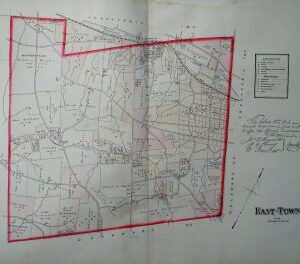 (East Town, Chester County) Breous Farm Atlas. Philadelphia 1883