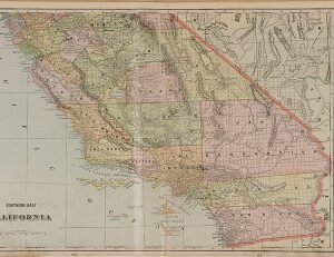 (Southern California) Chicago: George Cram, ca. 1890