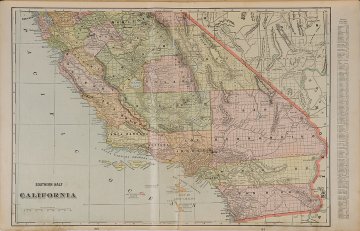 (Southern California) Chicago: George Cram, ca. 1890