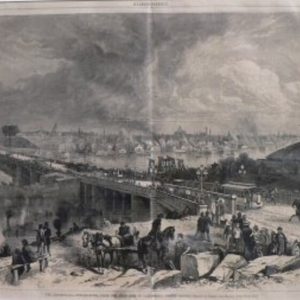 Philadelphia from the Callowhill Street Bridge. New York: Harper's Weekly, 1876