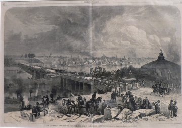 Philadelphia from the Callowhill Street Bridge. New York: Harper's Weekly, 1876