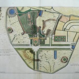 (Garden plan) ... Clare Mont... Vitruvius Brittanicus... London , 1715-1738