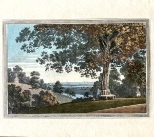 (View of Carfax & Abingdon) Boydell, John and Josiah, History of the River Thames, London 1794-96