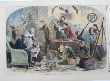(Christmas Presents) New York: Harper's Weekly, 1865
