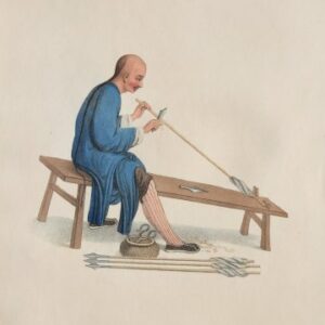 (Arrow-Maker) After Pu Qua. Costume of China. London, [1799-1804] - 1821