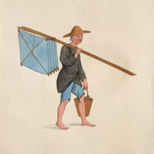 (Fisherman) After Pu Qua. Costume of China. London, [1799-1804] - 1821