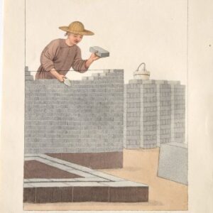 (Bricklayer) After Pu Qua. Costume of China. London, [1799-1804] - 1821