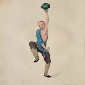 (Balancer) After Pu Qua. Costume of China. London, [1799-1804] - 1821. Framed