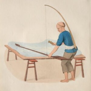 (Cotton-Cleaner) After Pu Qua. Costume of China. London, [1799-1804] - 1821