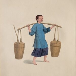 (Female Peasant) After Pu Qua. Costume of China. London, [1799-1804] - 1821