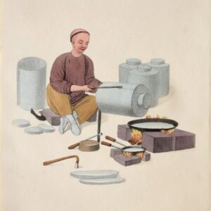 (Canister Maker) After Pu Qua. Costume of China. London, [1799-1804] - 1821