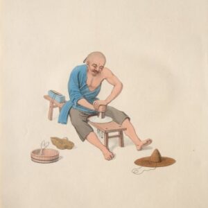 (Polishing Crystals) After Pu Qua. Costume of China. London, [1799-1804] - 1821