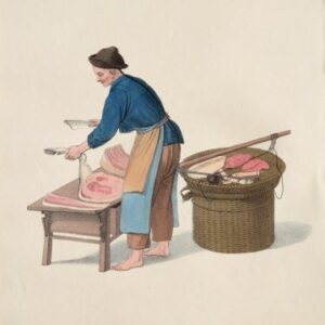 (Butcher) After Pu Qua. Costume of China. London, [1799-1804] - 1821