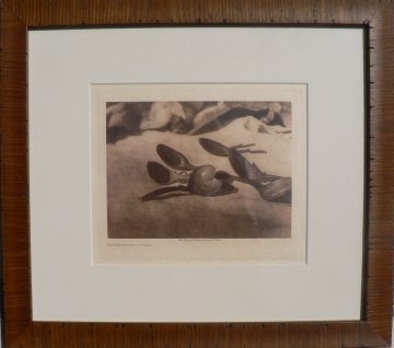 Edward S. Curtis. (Elk-Horn Spoons) The North American Indian. 1907-1930