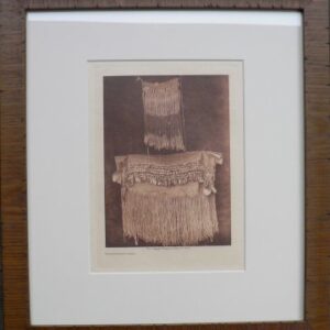 Edward S. Curtis. Hupa Womans Dress. The North American Indian. 1907-1930