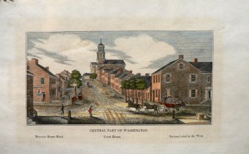 (Central Washington) Washington Irving. Life of Washington. New York: G.P Putnam, c. 1860