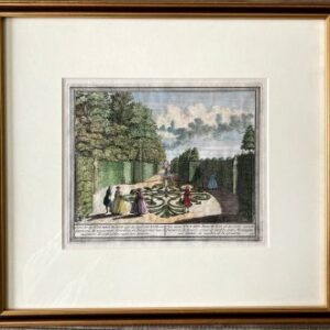 Hendrik De Leth. (Vue de Uyt) Amsterdam, 1690-93. Framed