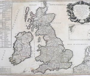 (British Isles) Robert De Vaugondy. Paris, 1747
