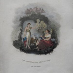 After William Birch (Liberty and Academia) Delaplaine's Repository. Philadelphia 1815