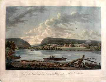 (Delaware Water Gap.) After Thomas Birch. Engraved by William Strickland. Philadelphia, ca. 1820
