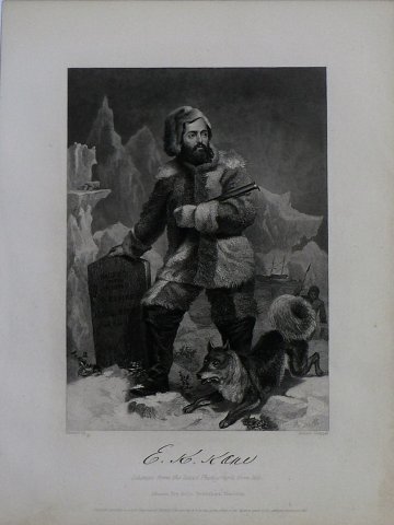 Elisha Kent Kane. National Portrait Gallery of Eminent Americans. New York: Johnson, Fry and Co., 1862