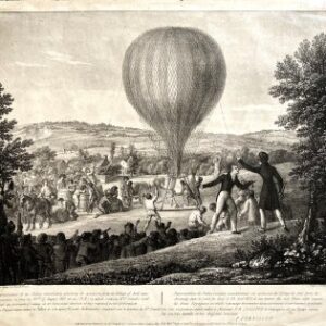 After William Gauci. “Representation of the Balloon, Immediately Preceding its Ascension from the Village of Seal, Near Sevenoaks, in Kent." London M. Colnaghi, May 1826