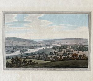 (Fawley Court & Henley) Boydell, John and Josiah, History of the River Thames, London 1794-96. Framed