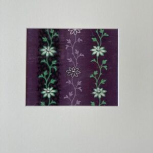 French Provencal Fabric Design painting No 3, c. 1850