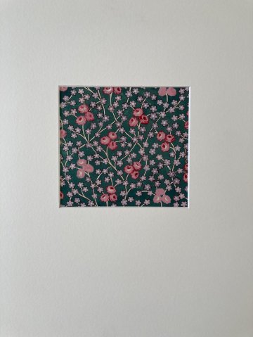 French Provencal Fabric Design painting No 9, c. 1850