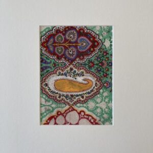 French Provencal Fabric Design painting No 13, c. 1850