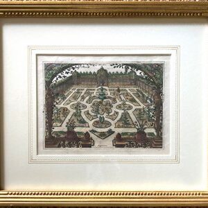 (Formal Dutch Garden) Crispijn van de Passe. Hortus Floridus. Utrecht, 1614-1617.
