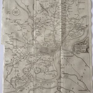Scull, Nicholas and George Heap. A Map of Philadelphia and Parts Adjacent. London, second edition 1777