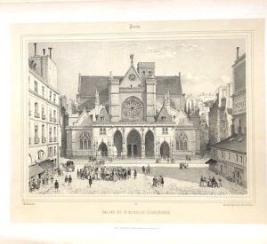 (Paris) Eglise de St. Germain L'Auxerrois. Nouvelles Vues de Paris. Paris: Gihaut Freres, 1870